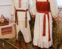 costume de mariage des peuples de la région de Kalouga