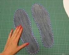 how to make shoe insoles with your own hands