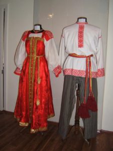 vestit de noces dels pobles de la regió de Samara