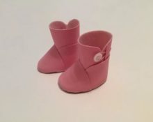 patrón de botas para una muñeca con tus propias manos