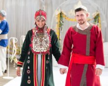 Traje de boda bashkir