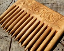 come fare un pettine di legno