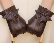 leather gloves decor 3