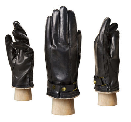 guantes de cuero