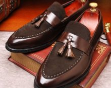 panlalaking loafers na may tassels