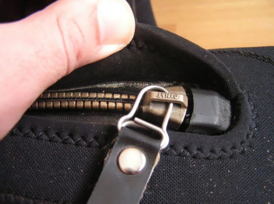 hidden zipper