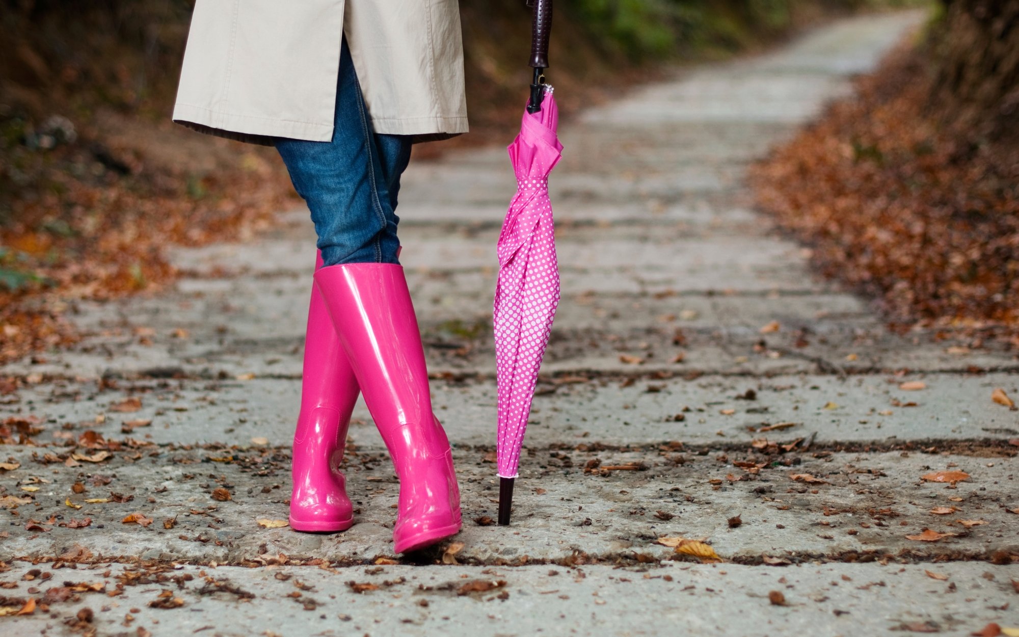 Sind Gummistiefel in Mode?