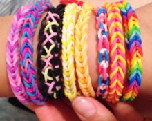 pulseras de goma