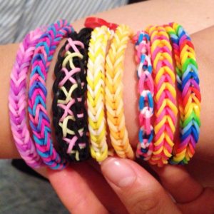 pulseras de goma