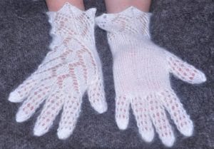 gants au crochet ajouré 3