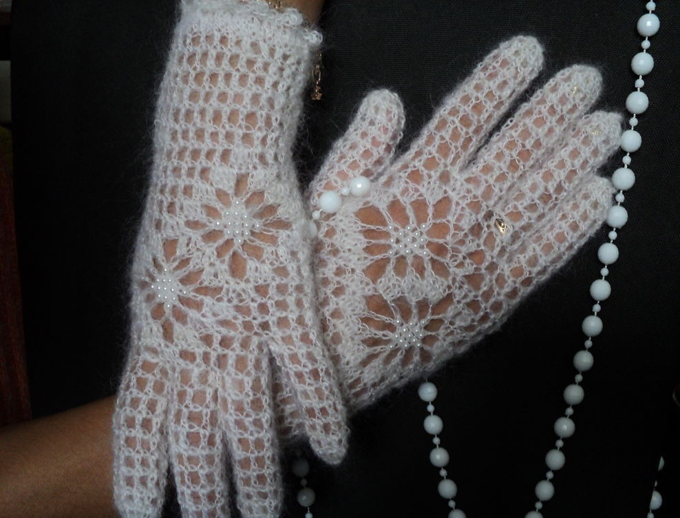 guantes de rejilla modelo 1