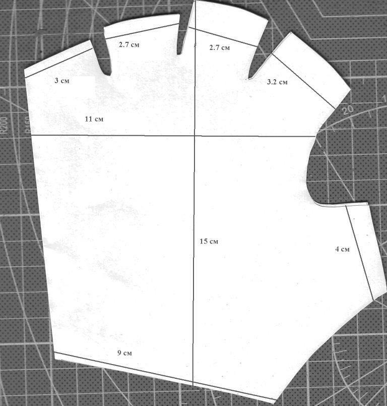 mitaines à motif de gants sans doigts