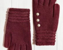 children's gloves with beads