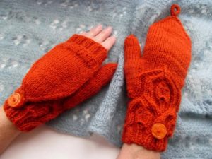 red transformer gloves