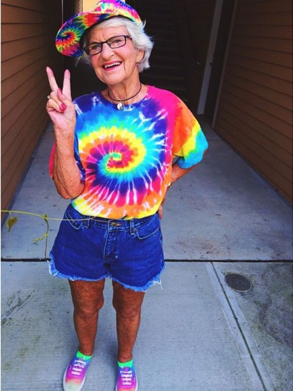 The most fashionable grandma in the world