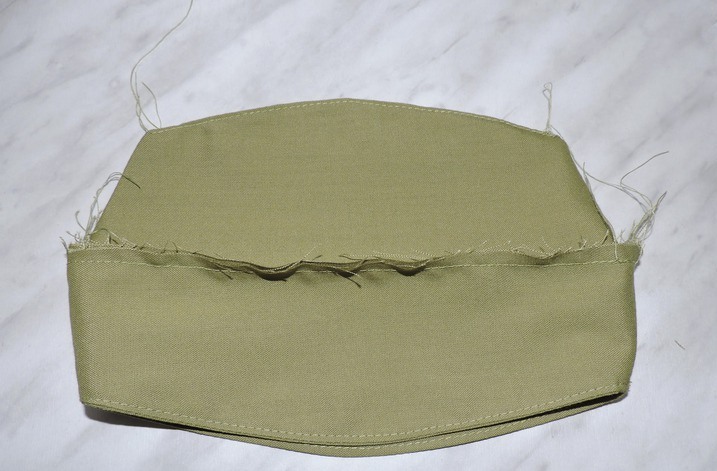 khaki cap we chop off the details