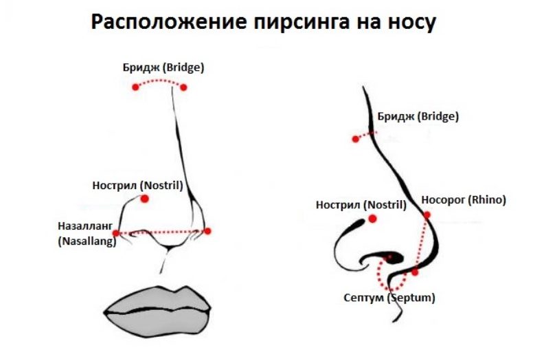 burun pirsingi