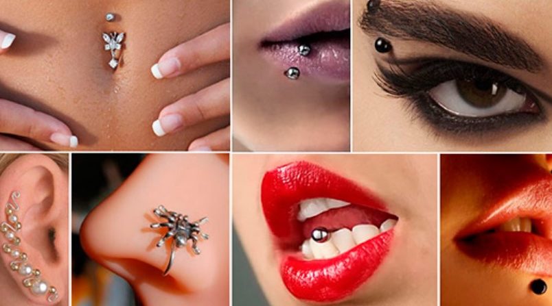 tipos de piercing