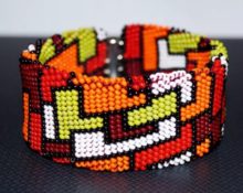 veve et armbånd fra perler 6