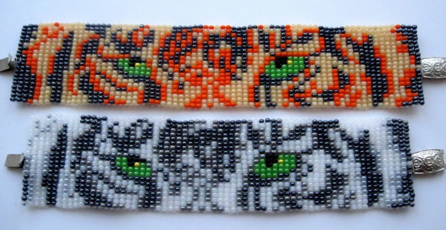 veve et armbånd fra perler 8