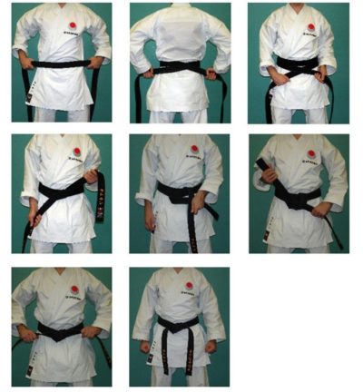 paano magtali ng taekwondo belt