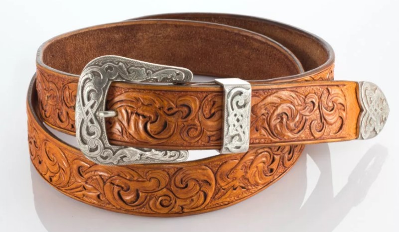 embossed belt buckles