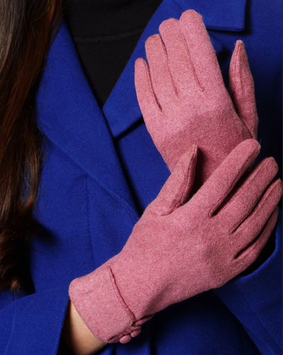 taille de gants femme gants ricot roses