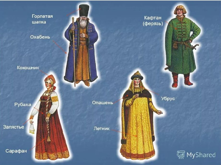 Russische Nationaltracht 6