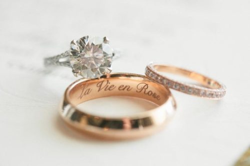 engraved wedding rings