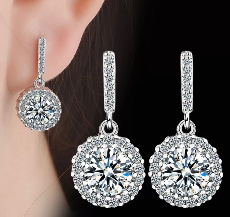 pendientes de diamantes 14