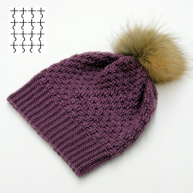 beanie cepure diagramma 3