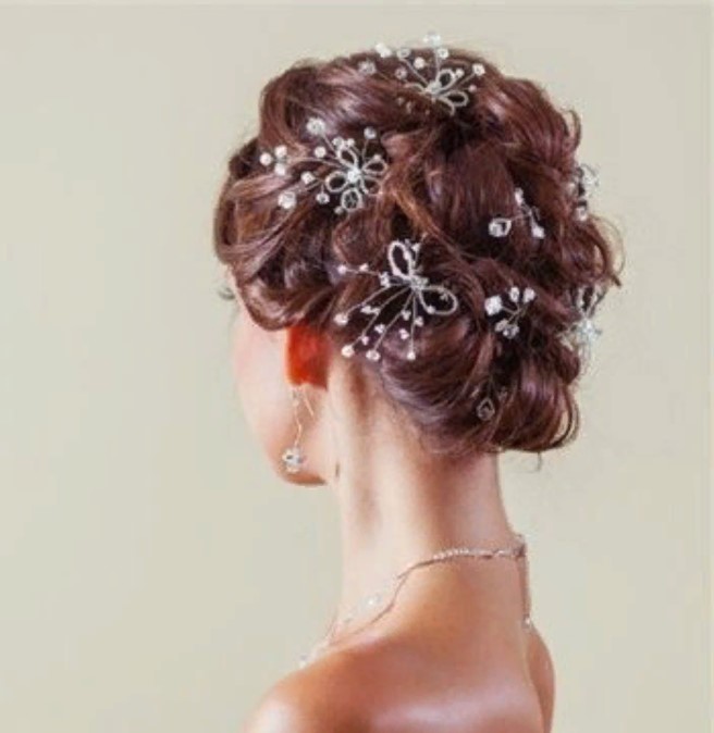 hairpins hairstyle