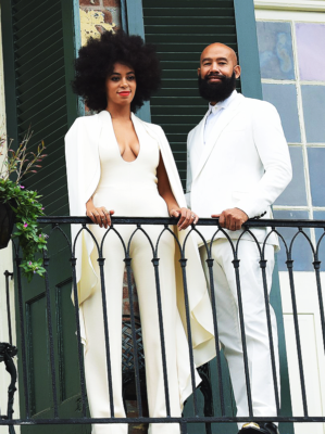 Solange Knowles'ın gelinliği