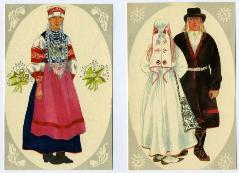 costumes de mariage Izhora 5