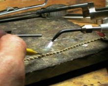 soldering iron chain repair