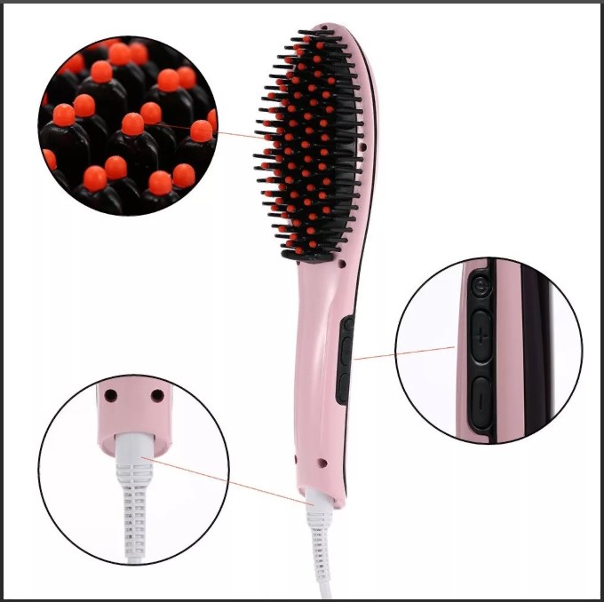 what does a comb straightener consist of?