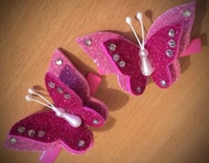 felt butterfly clip 4