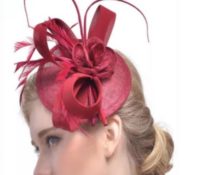 red hat clip for hair