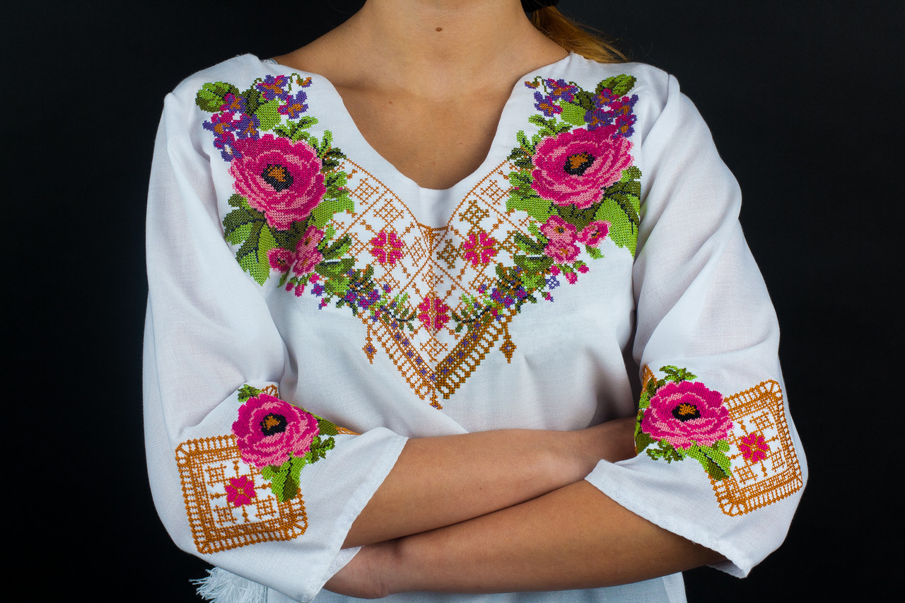 women's embroidered shirt