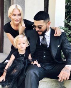 Timati com sua família