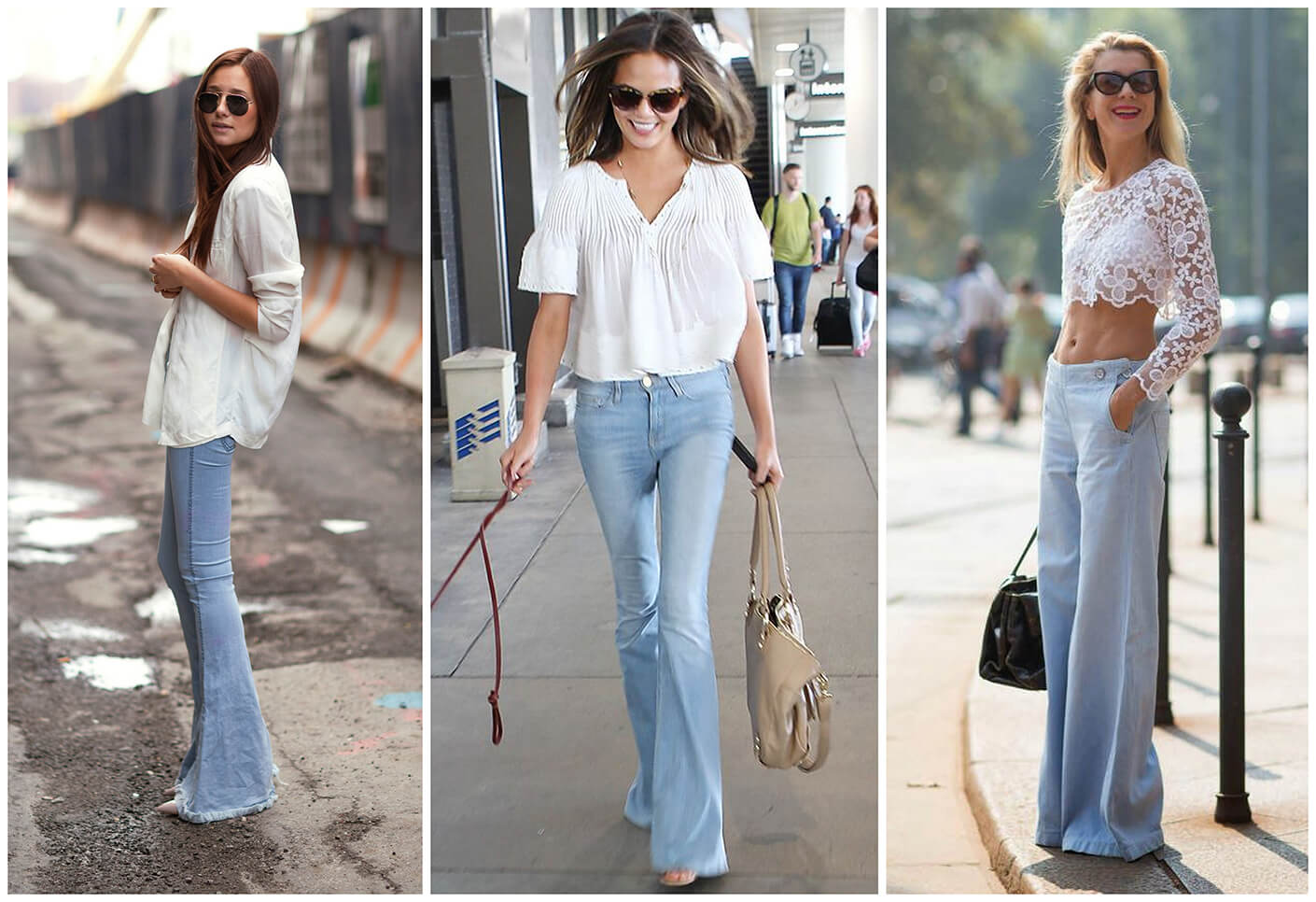 Top under flares