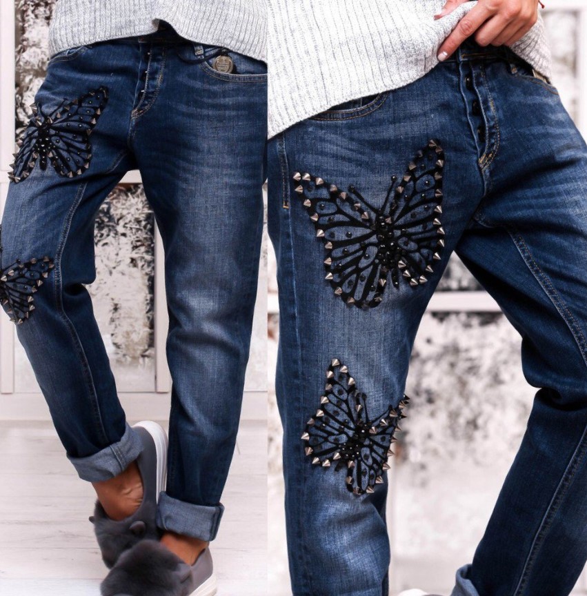 jeans embroidery