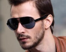 gafas de hombre con forma