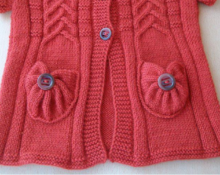 Strickjacke Modell 1