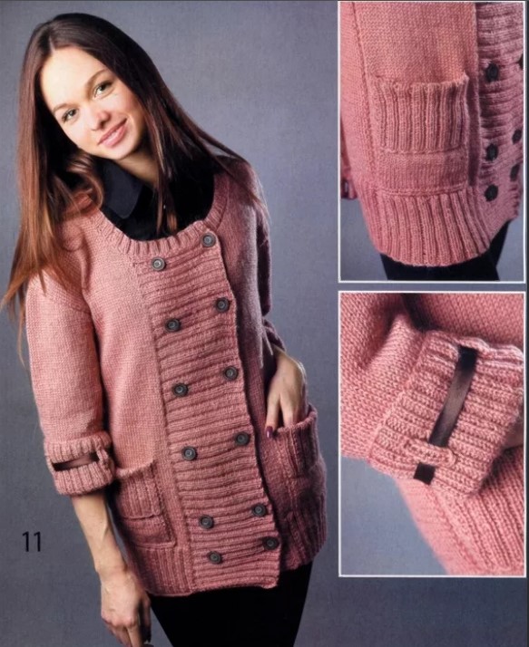 cardigan pink