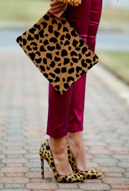 leopard print na sapatos 1