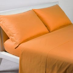 orange pillowcase