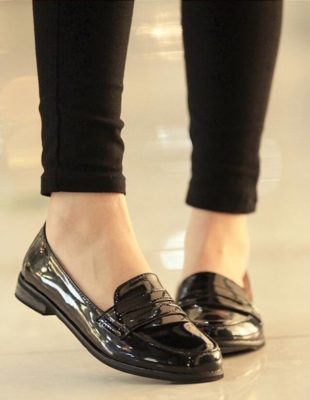 patent leather shoes