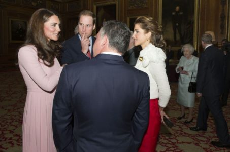 Rania Al-Abdullah y Kate Middleton