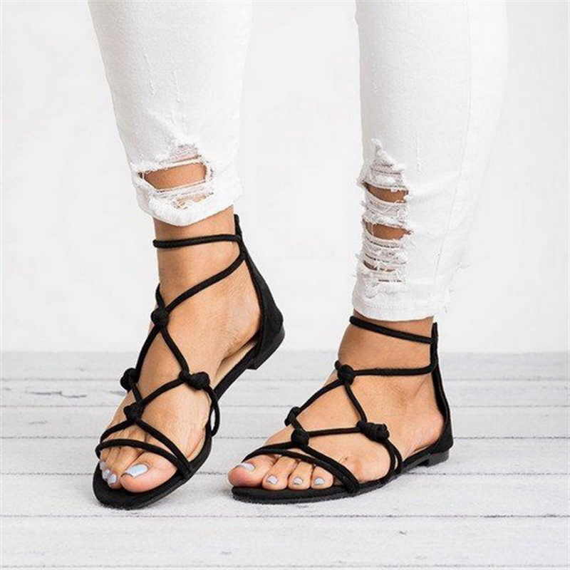 Sandalen met veters